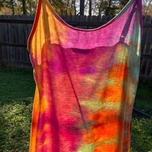Mini Tie Dye Bodycon Dress